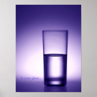 Affiches Est votre papier d'affiche de valeur de verre (Mat