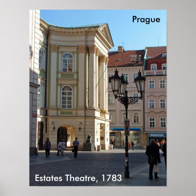 Affiches Estates Theatre, Prague, 2006 (Devant)