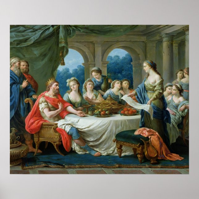 Affiches Esther et Ahasuerus, c.1775-80 (Devant)