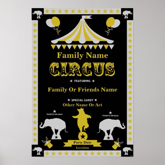 Affiches Et Cartes De Cirque (Devant)
