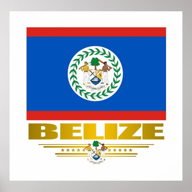 Affiches et impressions "Belize Pride" (Devant)