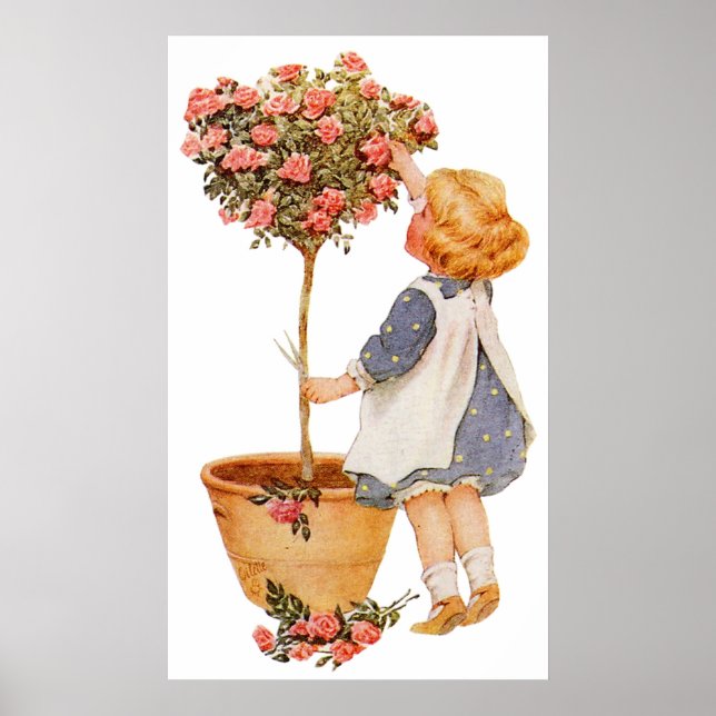Affiches et impressions sur les fleurs de tendance (Devant)