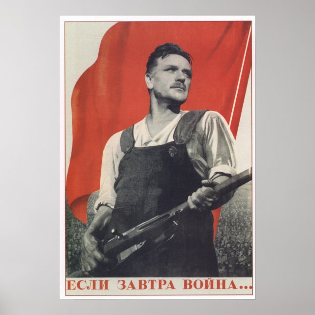 Affiches Et si la guerre commençait demain ? (Devant)