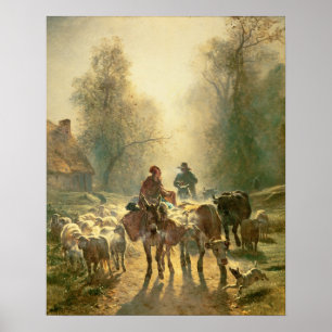 Affiches Établissement pour le marché