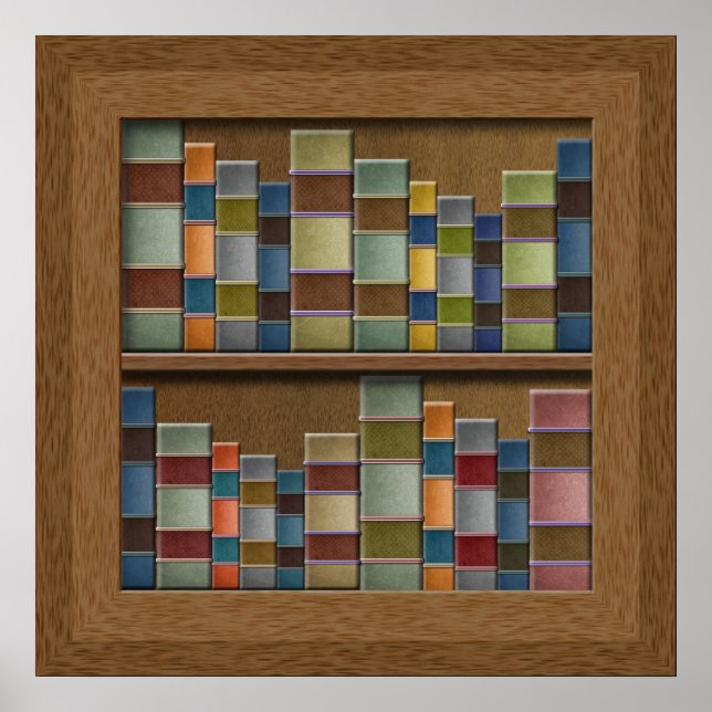 Affiches Étagère des épines du livre Faux (Devant)