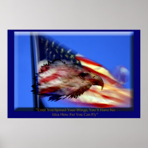 Affiches Étaler l'affiche de vos ailes