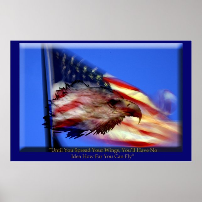Affiches Étaler l'affiche de vos ailes (Devant)
