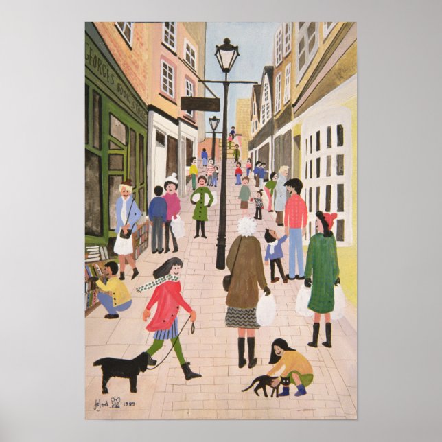 Affiches Étapes de Noël Bristol 1989 (Devant)