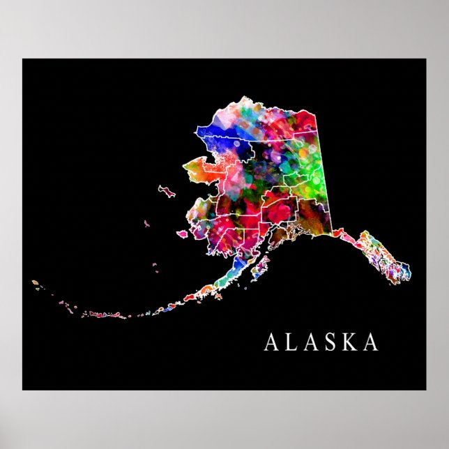 AFFICHES ÉTAT D'ALASKA (Devant)