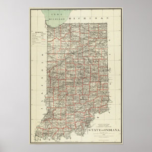 Affiches État de l'Indiana