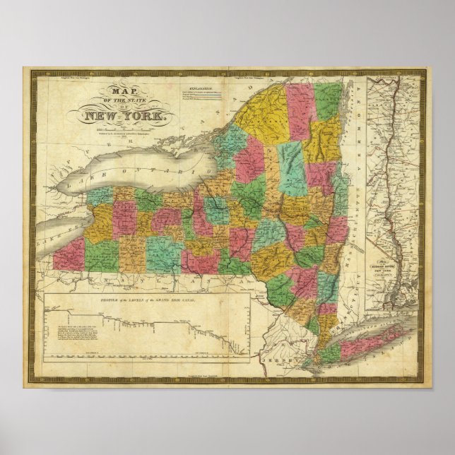 Affiches État de New York 3 (Devant)