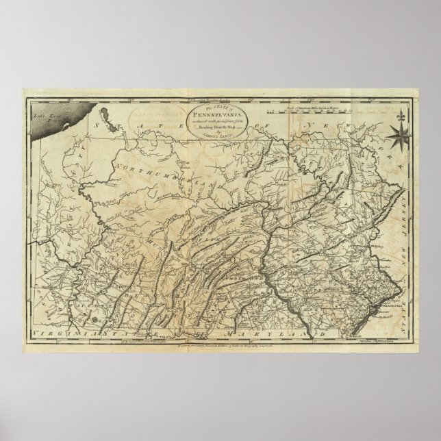 Affiches État de Pennsylvanie (Devant)