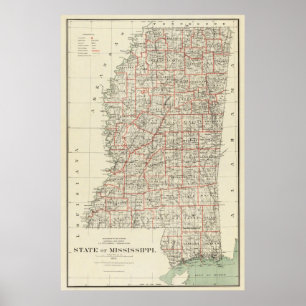 Affiches État du Mississippi