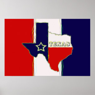 AFFICHES ÉTAT DU TEXAS