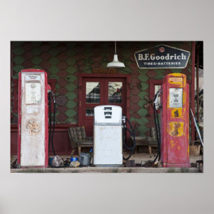 Affiches États-Unis, Arizona. Chlorure ville fantôme, vieux