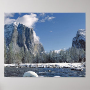 Affiches États-Unis, Californie, Parc national de Yosemite.