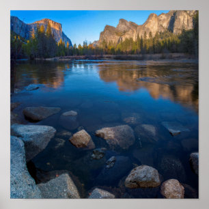 Affiches États-Unis, Californie. Vue de Yosemite Valley 2