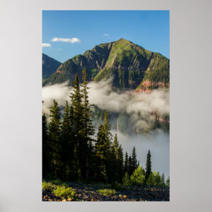 Affiches États-Unis, Colorado, Monts San Juan. Effacement