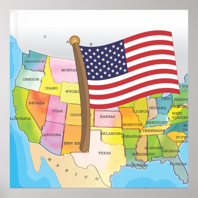 Affiches États-Unis d'Amérique (Devant)