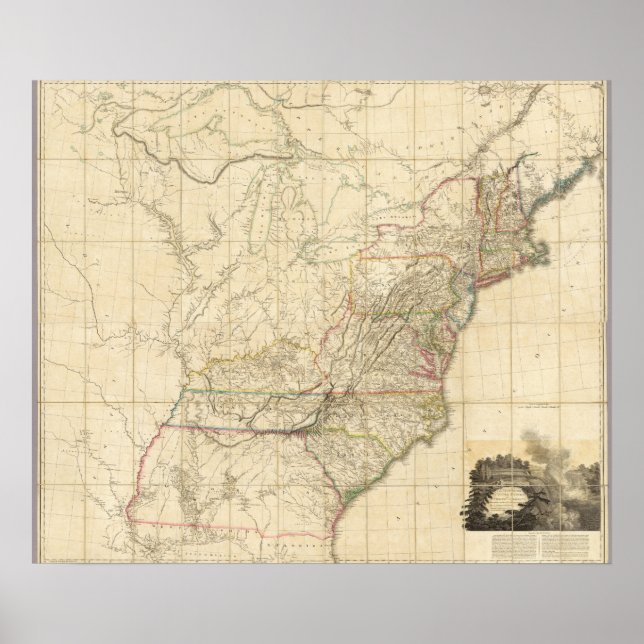 Affiches États-Unis D'Amérique Du Nord 2 (Devant)