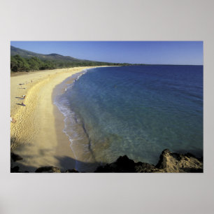 Affiches États-Unis, Hawaï, Maui, Maui, Makena Beach,