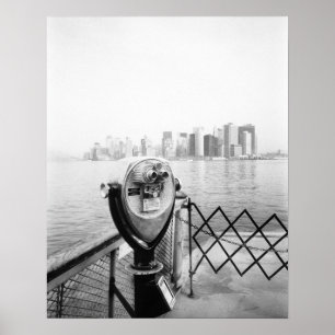 Affiches États-Unis, NEW YORK : Observateur de scènes de Ne