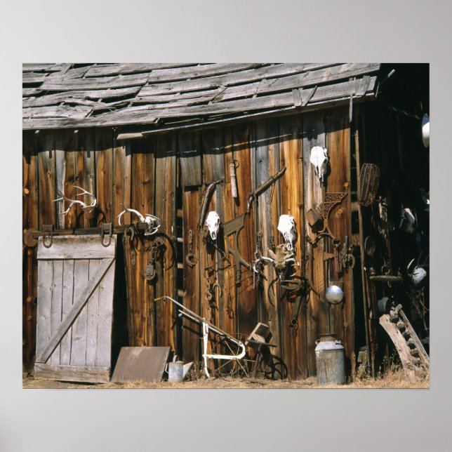 Affiches États-Unis, Oregon, Comté de Harney. Ancienne écur (Devant)