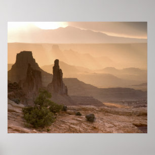 Affiches États-Unis; Utah; Parc national de Canyonlands. Vu