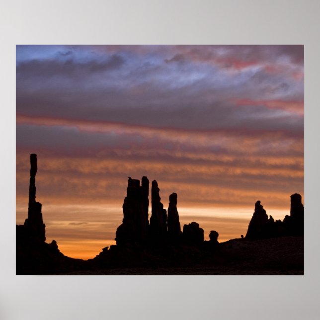 Affiches États-Unis, Utah, Parc national de Monument Valley (Devant)