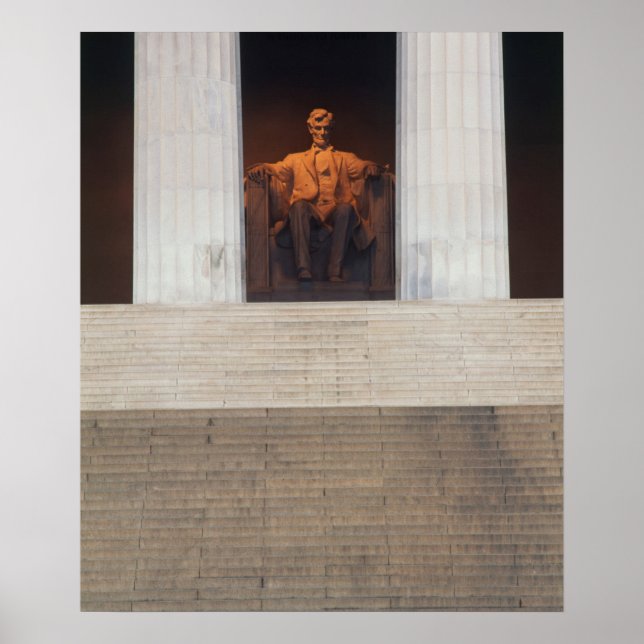 Affiches États-Unis, Washington Dc, Lincoln Memorial (Devant)