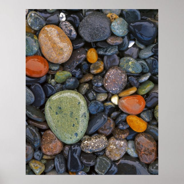 Affiches États-Unis, Washington, Lopez Island, Agate Beach (Devant)