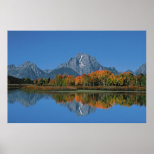 Affiches États-Unis, Wyoming, Grand Tetons National Park à