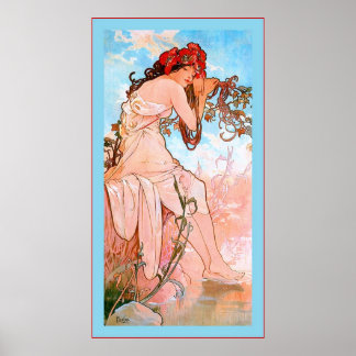 Affiches Été ~ Alphonse Mucha