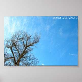 Affiches Étendre vos horizons