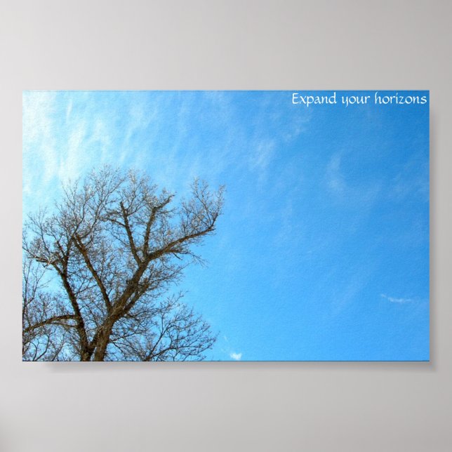 Affiches Étendre vos horizons (Devant)