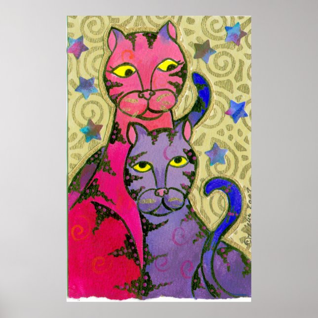 Affiches Étoiles Cat N (Devant)