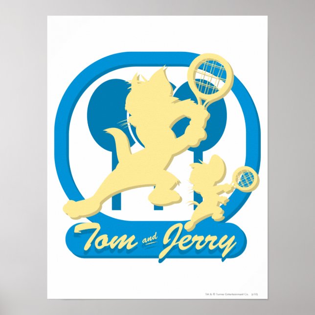 Affiches Étoiles de tennis Tom et Jerry 3 (Devant)