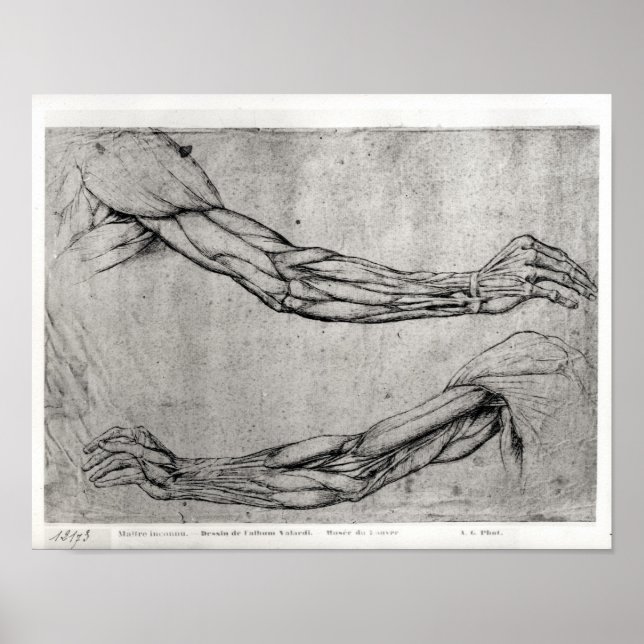 Affiches Étude des armes (Devant)