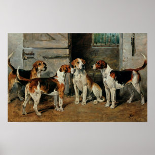 Affiches Étude des chiens