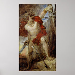 Affiches Étude pour le Courage Gaulois, c.1830-32