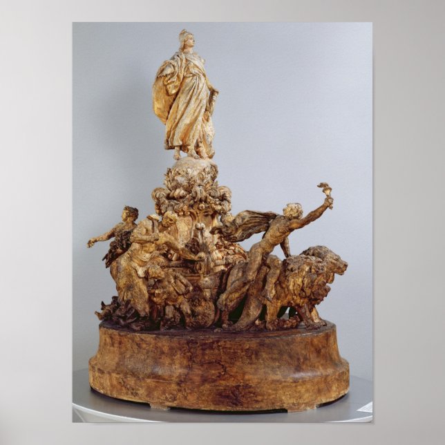 Affiches Étude pour le triomphe de la République (Devant)