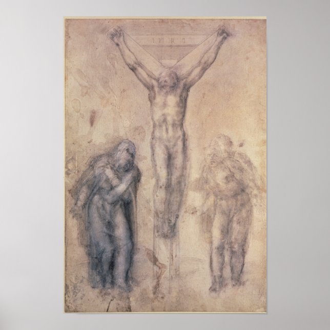 Affiches Étude pour une crucifixion (Devant)