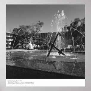 Affiches Etudiants UCSD et Fontaine par Ansel Adams
