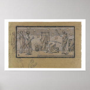 Affiches Étudiez pour la planche et le volant, c.1871 (chal