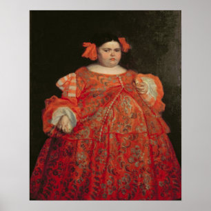 Affiches Eugenia Martinez Vallejo, called La Monstrua (oil