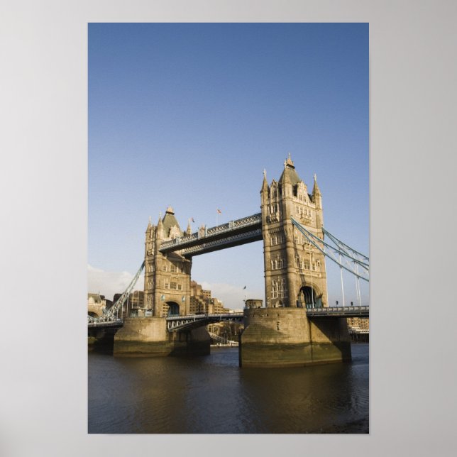 Affiches Europe,ANGLETERRE, Londres : Tower Bridge / Tard (Devant)