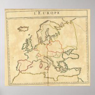 Affiches Europe et grandes villes