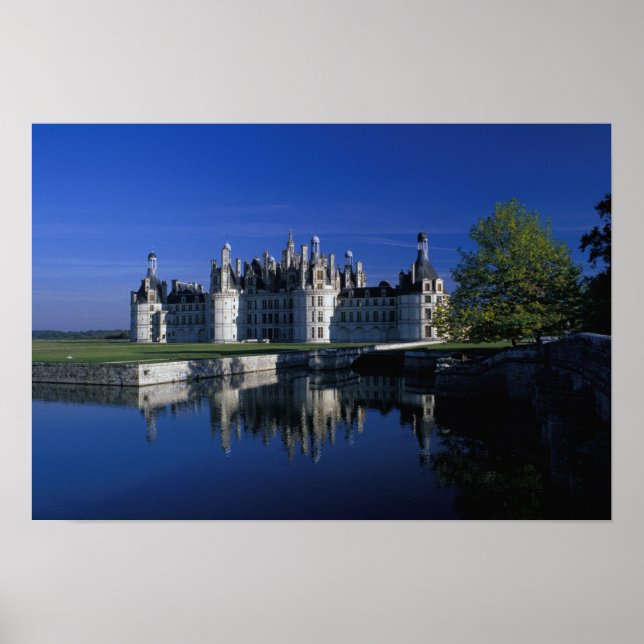 Affiches Europe, France, Loire Valley. Chateau Chambord (Devant)