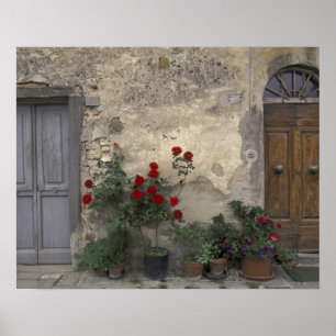 Affiches Europe, Italie, Toscane, Chianti, porteuse toscane
