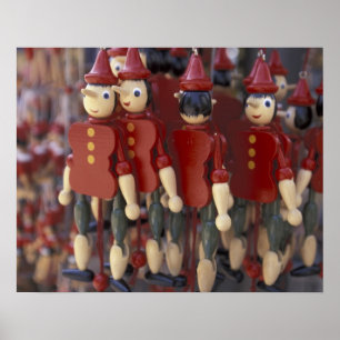 Affiches Europe, Italie, Toscane, Collodi, Maison de